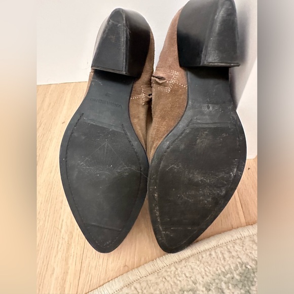 Brown Suede Booties - Picture 6 of 6